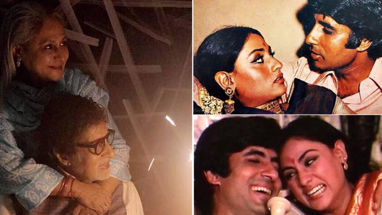 Vintage pictures of Amitabh Bachchan and Jaya Bachchan on their 50th anniversary