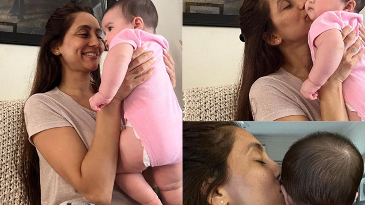 Anusha Dandekar introduces her GOD DAUGHTER Sahara, clarifies she hasn't adopted