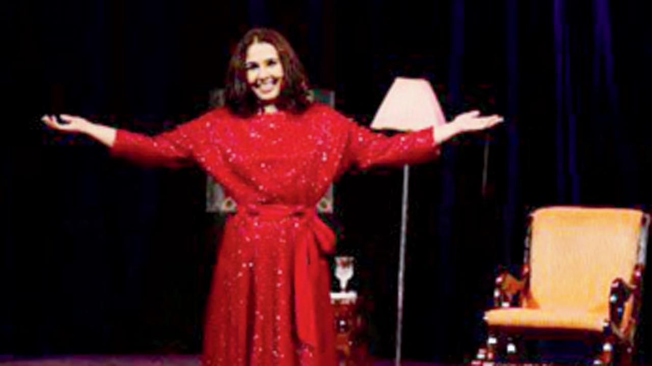 A moment from the play 