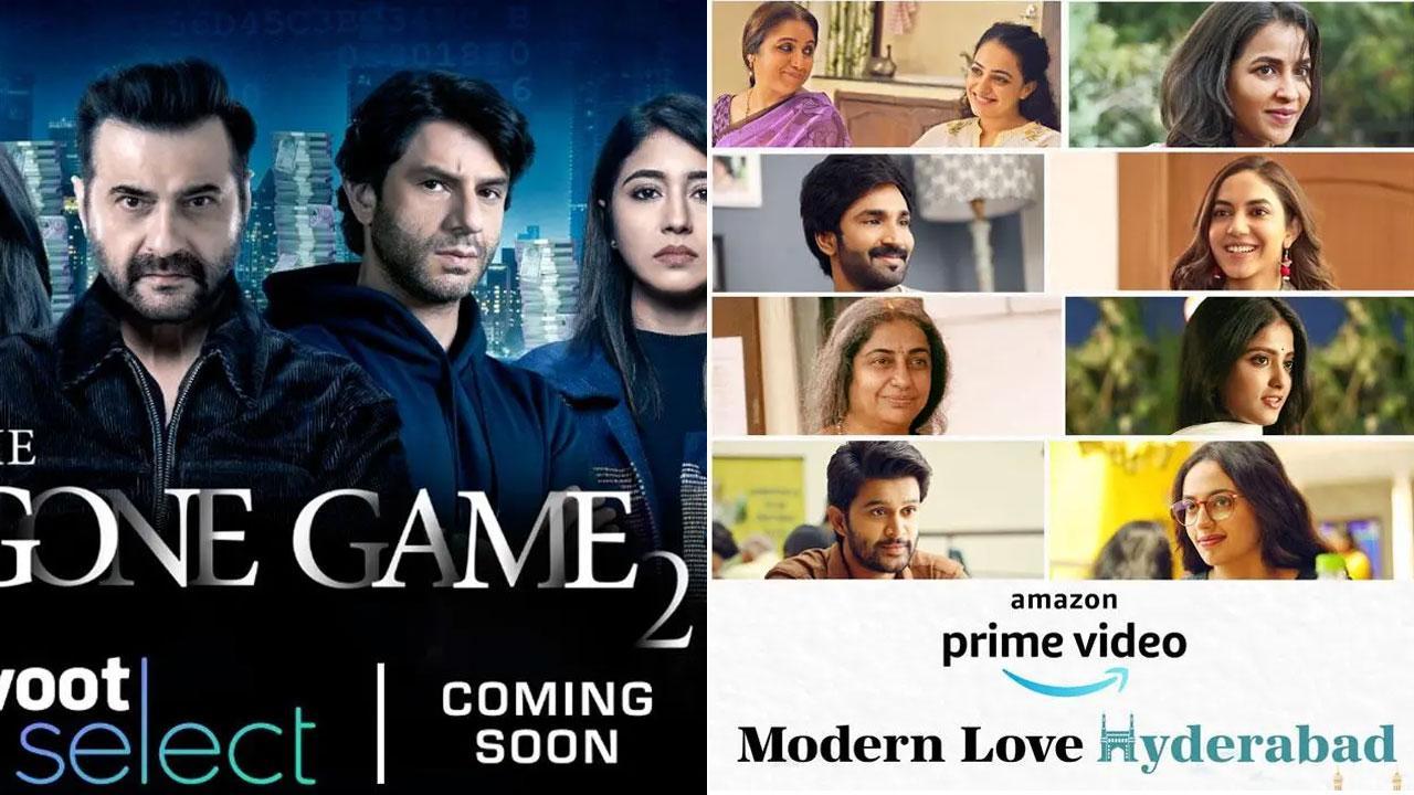 A collage of 'The Gone Game' 2 and 'Modern Love Hyderabad' 