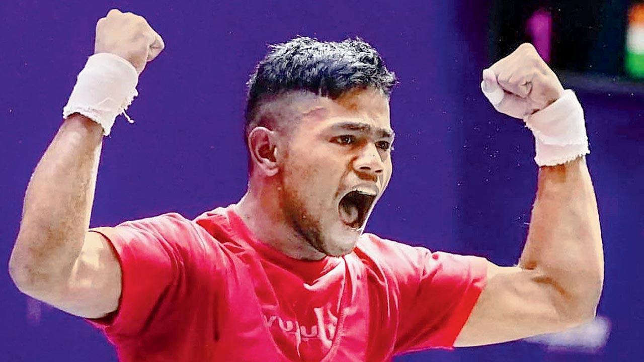 Gurunaidu Sanapathi is India’s first gold medallist at IWF Youth World Championships