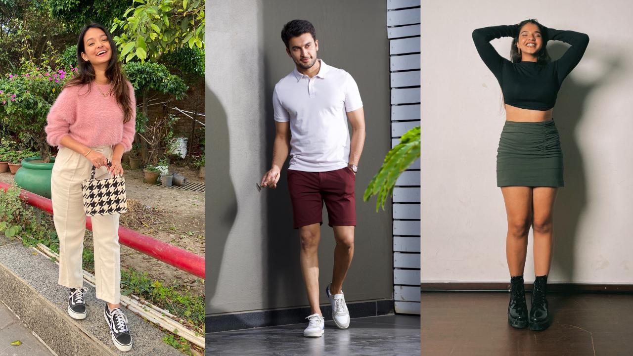 A diverse range of stylish and comfortable bottom wear are now becoming an alternative for jeans. Image courtesy: Himadri Patel, Anand Singh and Tarini Shah