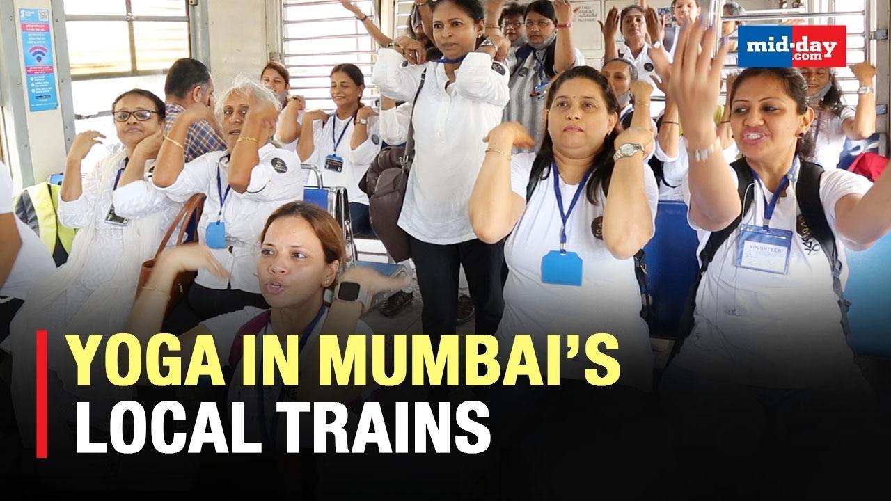 International Yoga Day: Over 75 Instructors To Conduct Sessions In Mumbai Trains