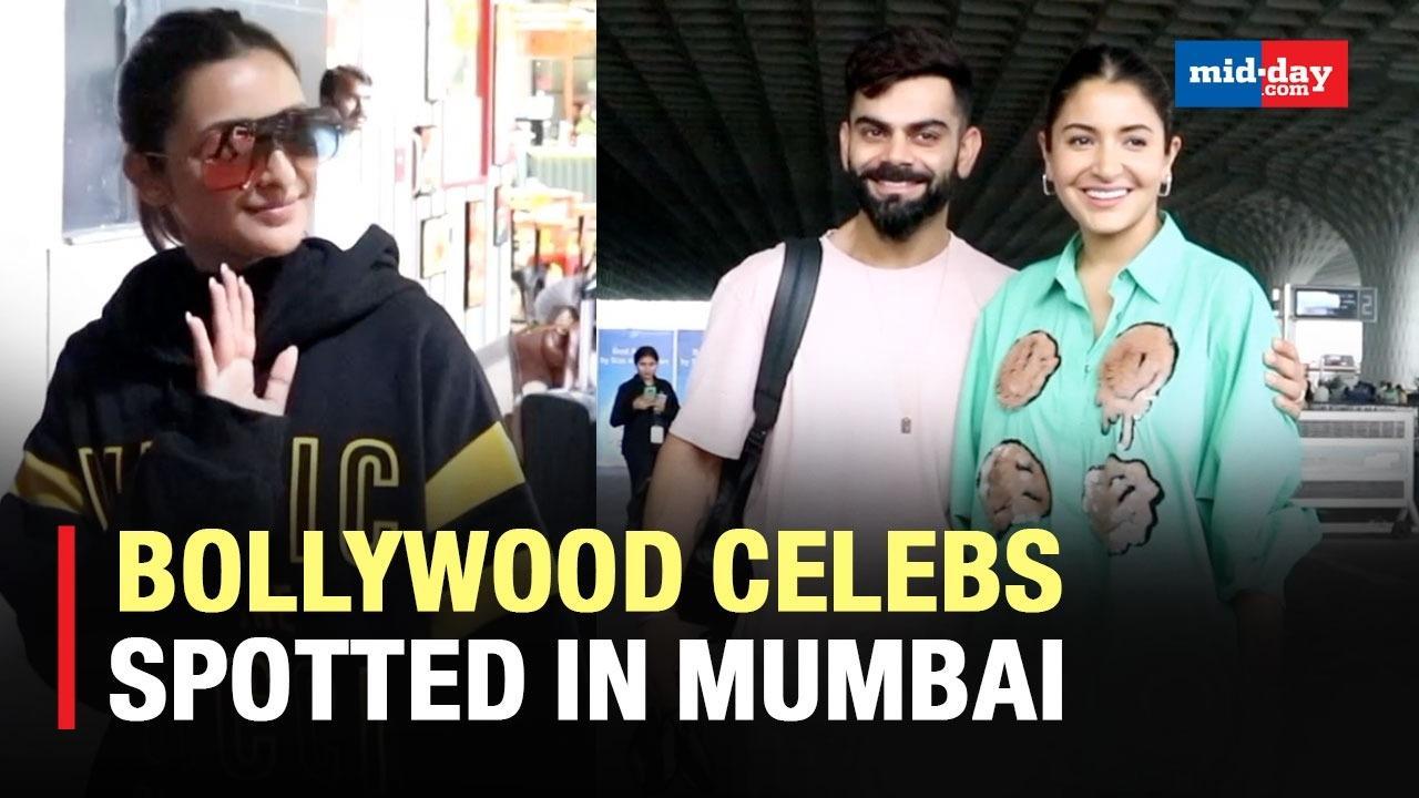 Anushka Sharma, Parineeti Chopra & Other B-Town Celebs Spotted In Mumbai