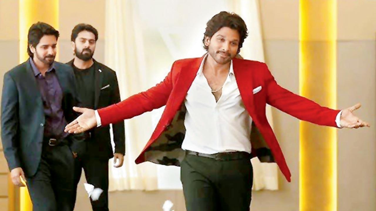 The exterior shots of Ala Vaikunthapurramuloo were filmed at a bungalow in Hyderabad, while a special set was created for the indoor sequences of the Allu Arjun starrer 