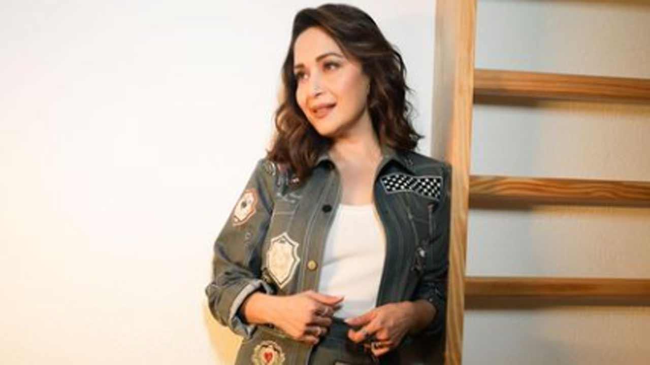 Madhuri Dixit slays in all denim outfit