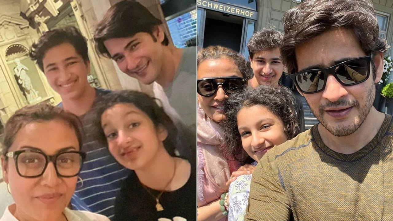 Mahesh Babu shares fun pictures with his 'tribe' in Italy; see post