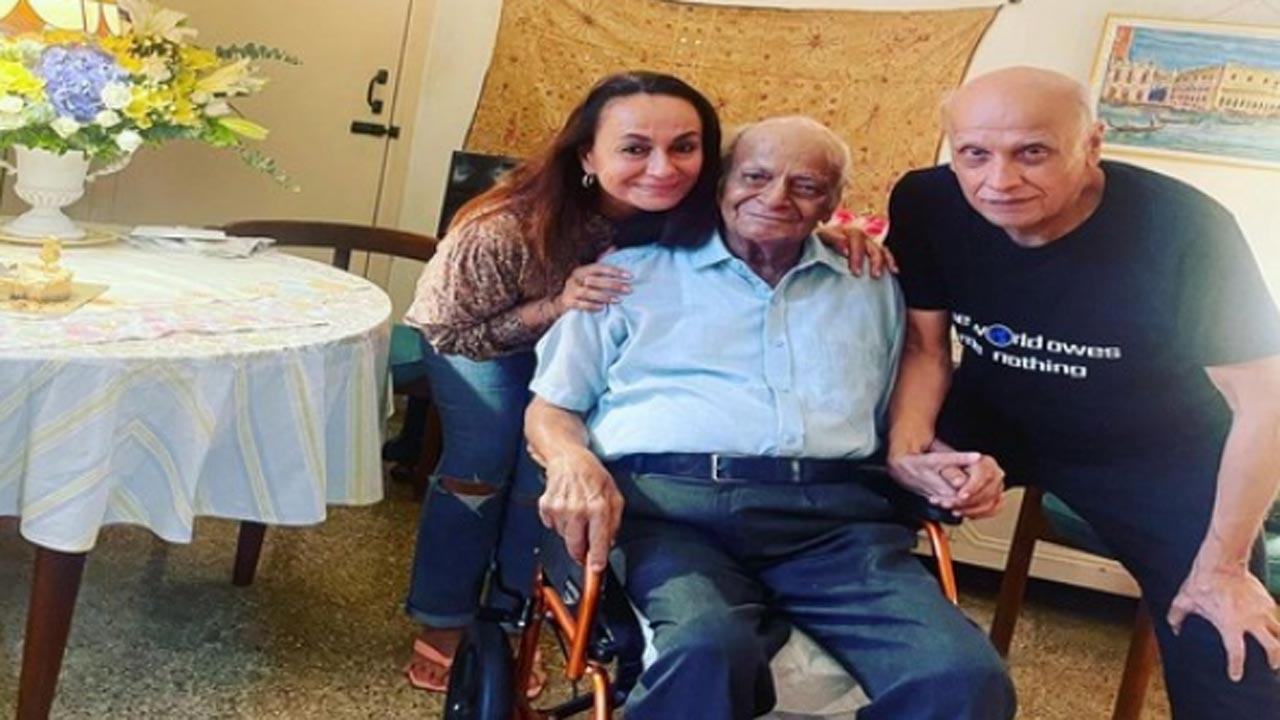 Soni Razdan wishes her 'Darling Dad' on his 94th birthday