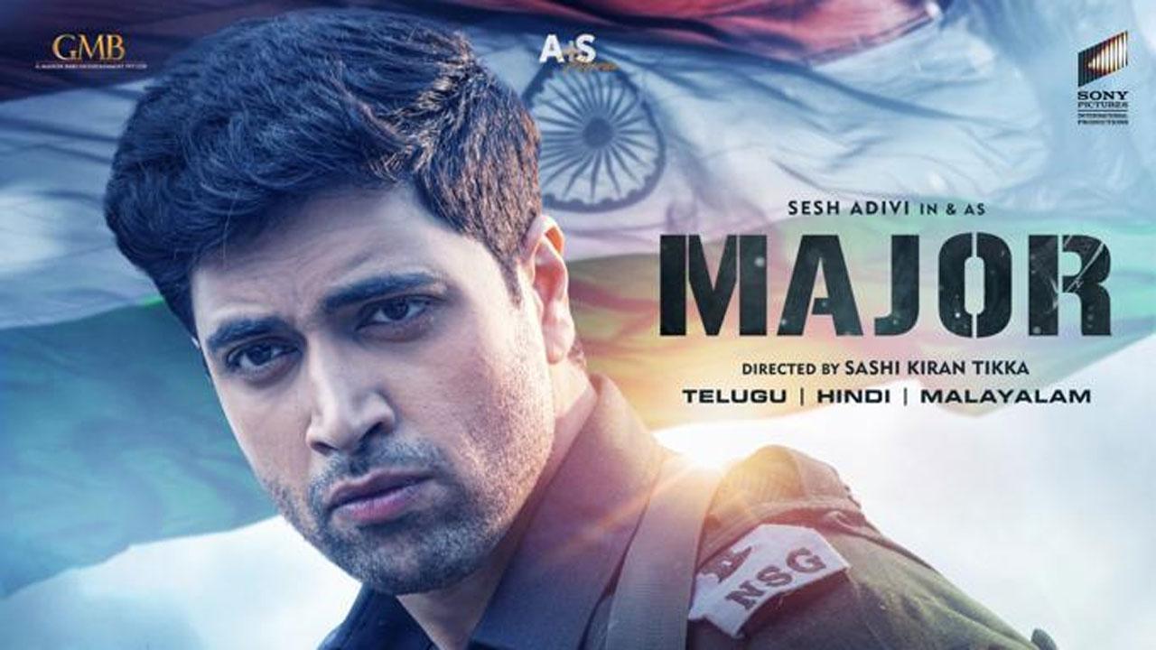 'Major' Box-Office: Adivi Sesh's drama witnesses a jump in collections on day 2