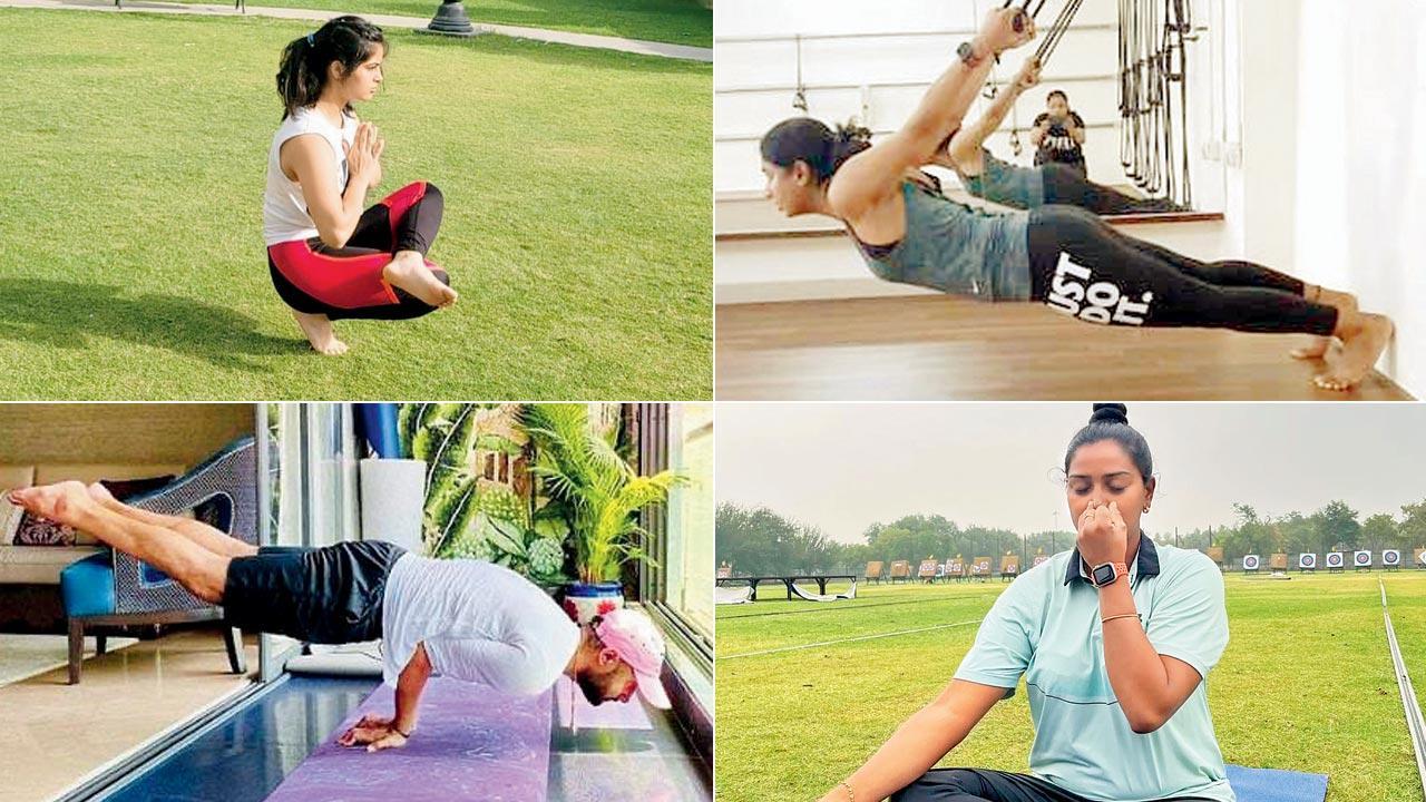 International Yoga Day: Leading Indian sports stars celebrate