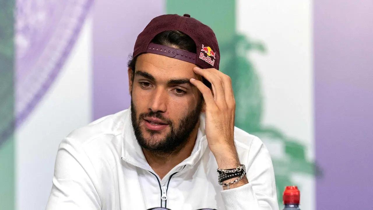 Wimbledon: Matteo Berrettini withdraws after testing positive for Covid-19