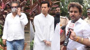Abhijeet Bhattacharya, Hariharan, Salim Merchant, Javed Ali attend last rites