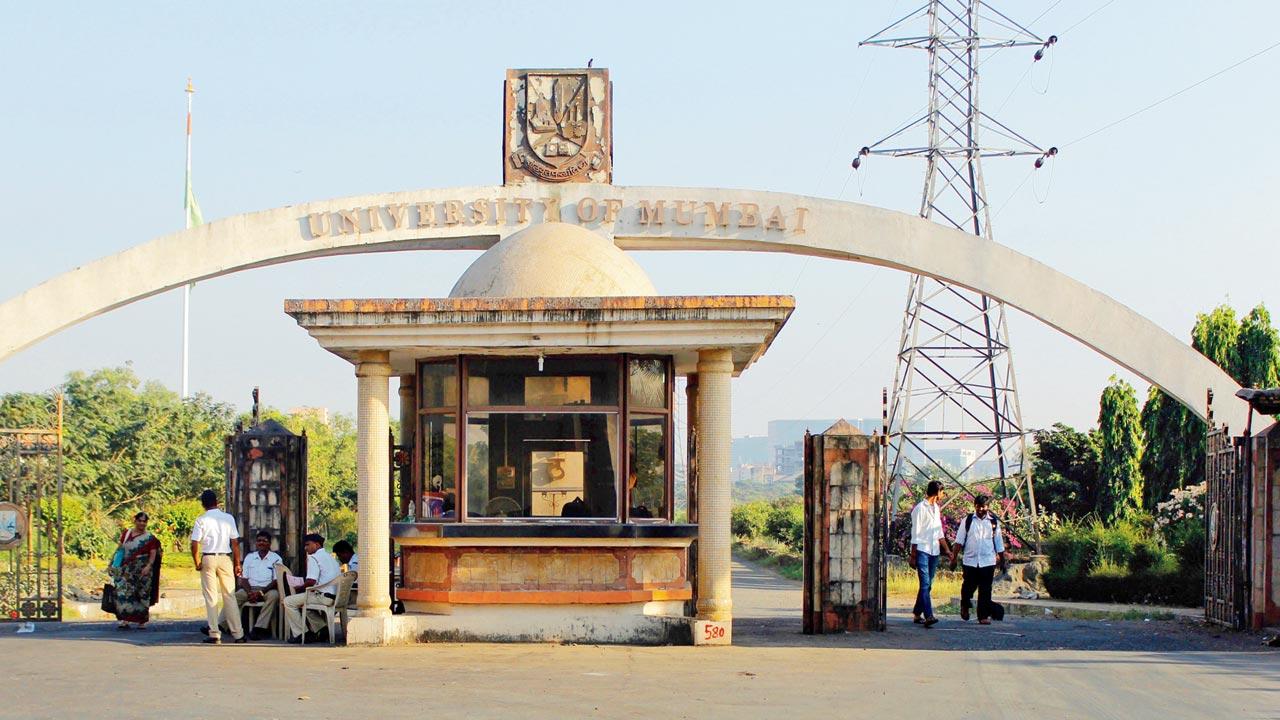 University of Mumbai’s campus in Kalina. File pic