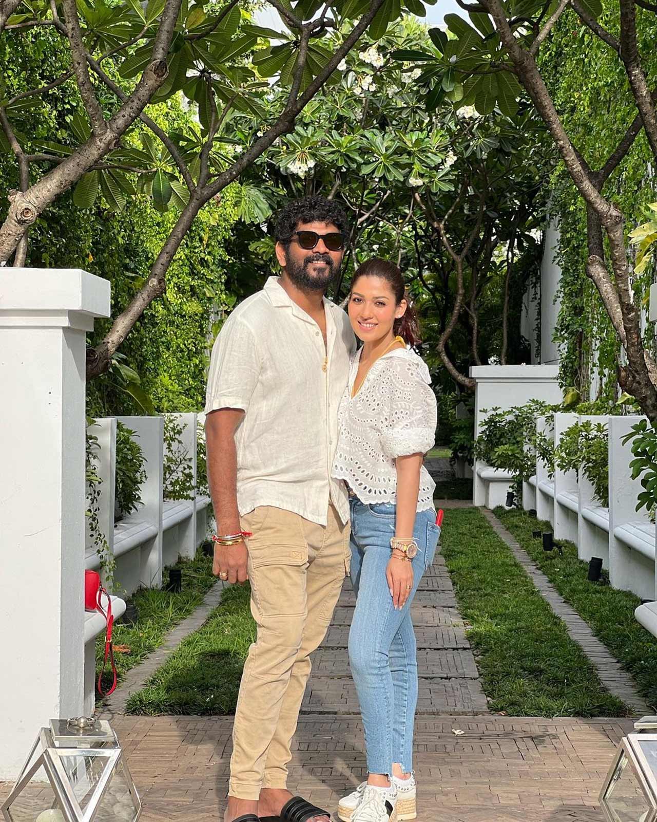 The couple has been sharing each other's photos on Instagram. On Monday, Vignesh shared some romantic photos of them. In the pictures, both Nayanthara and Vignesh look cosy and relaxed. Nayanthara is seen wearing a yellow summer dress while Vignesh kept it casual in a basic t-shirt and pants