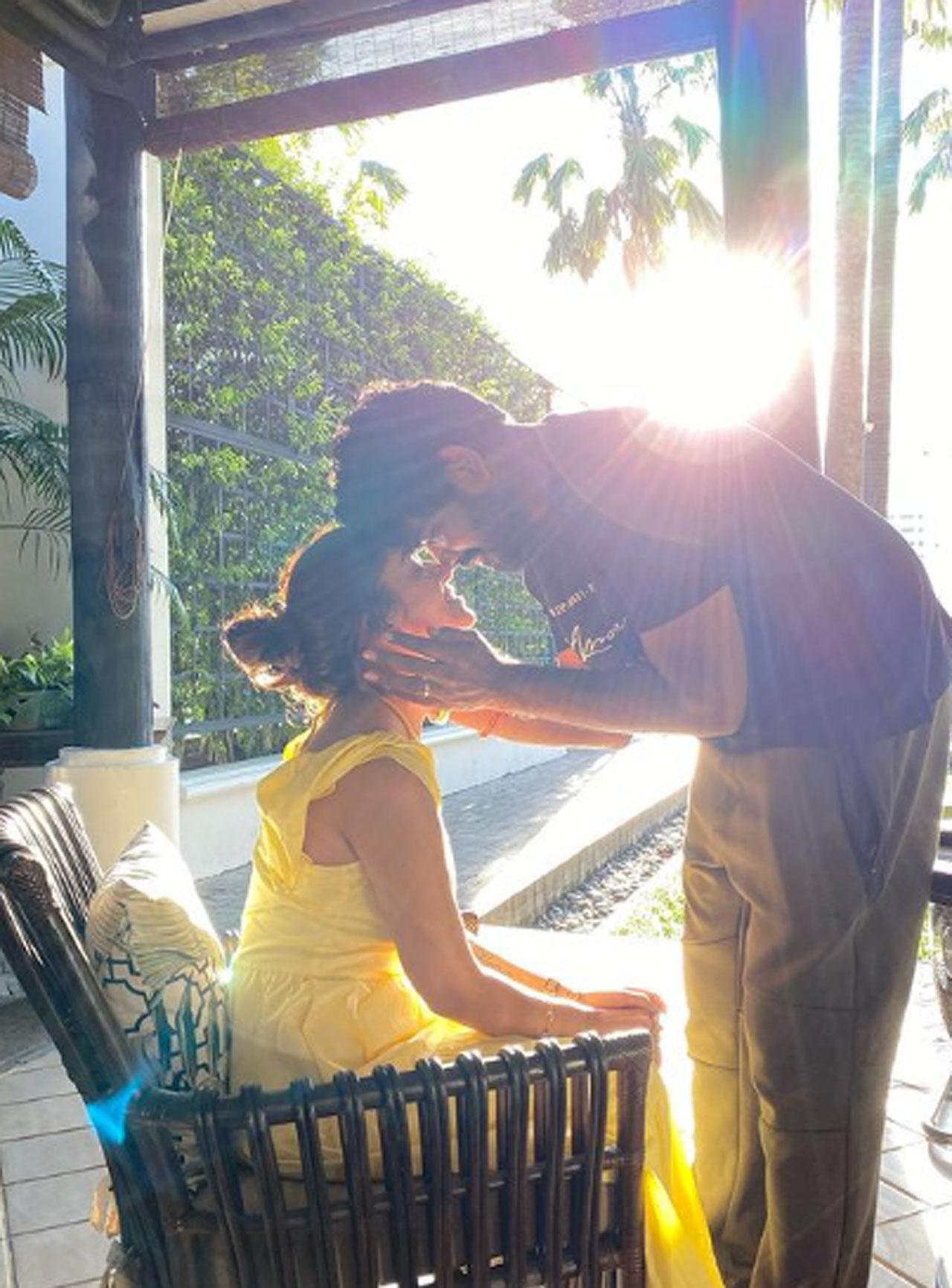 Newlyweds Vignesh Shivan and Nayanthara are currently on a dreamy honeymoon in Thailand. Taking to his Instagram, Vignesh shared some romantic pictures of the couple and netizens can't keep their eyes off it