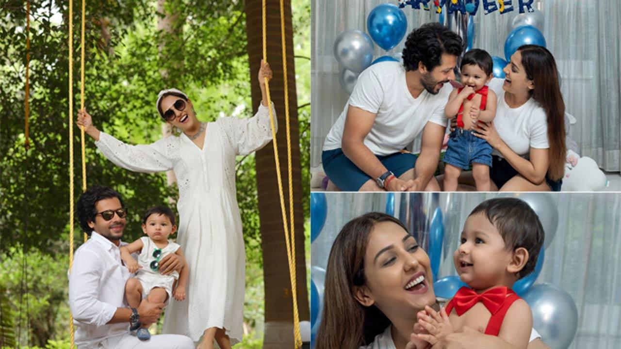 Singer Neeti Mohan has all the reasons to celebrate as her son Aryaveer has turned one. Mohan shared some pictures of her son Aryaveer and wrote- 