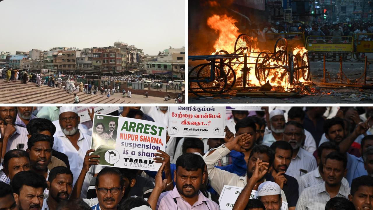 PICS: Protests break out across India over remarks against Prophet