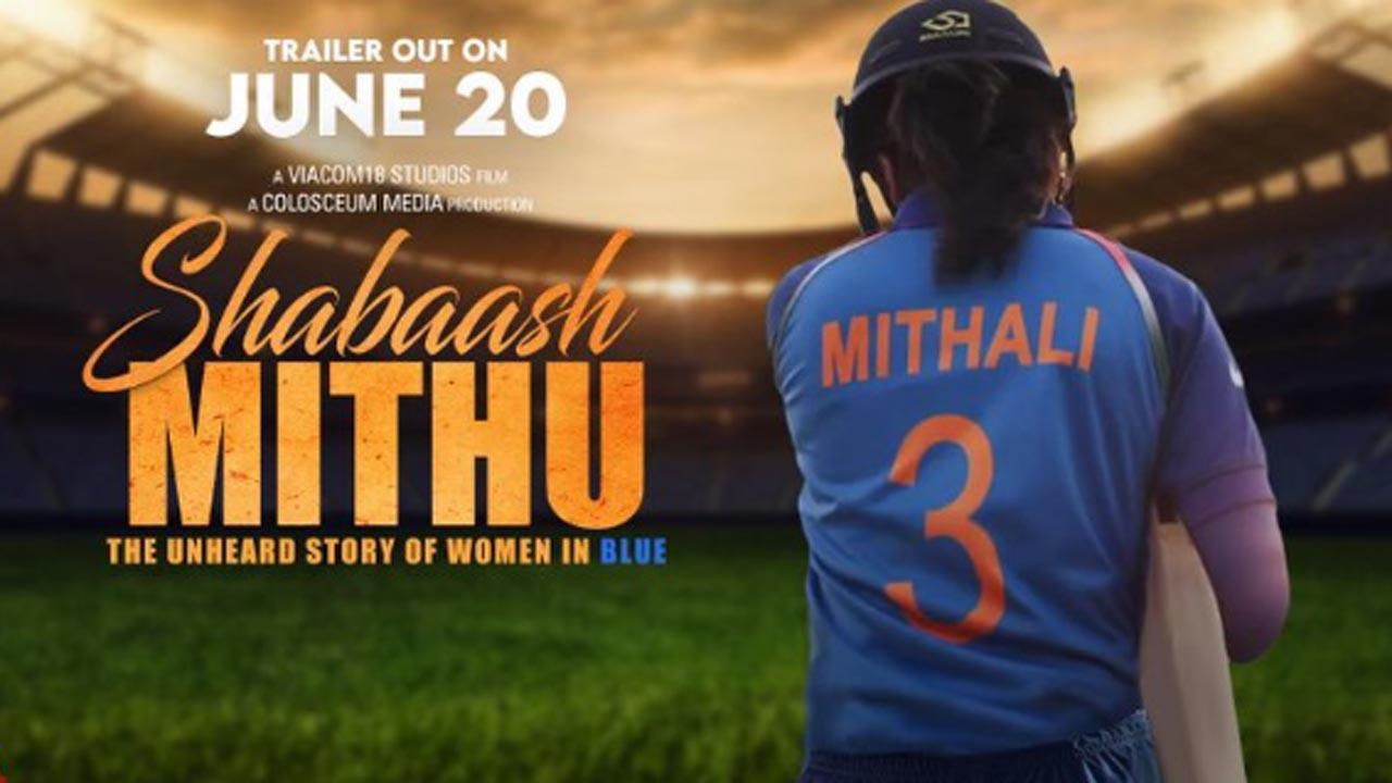 'Shabaash Mithu' starring Taapsee Pannu unveils new poster, trailer to drop on June 20