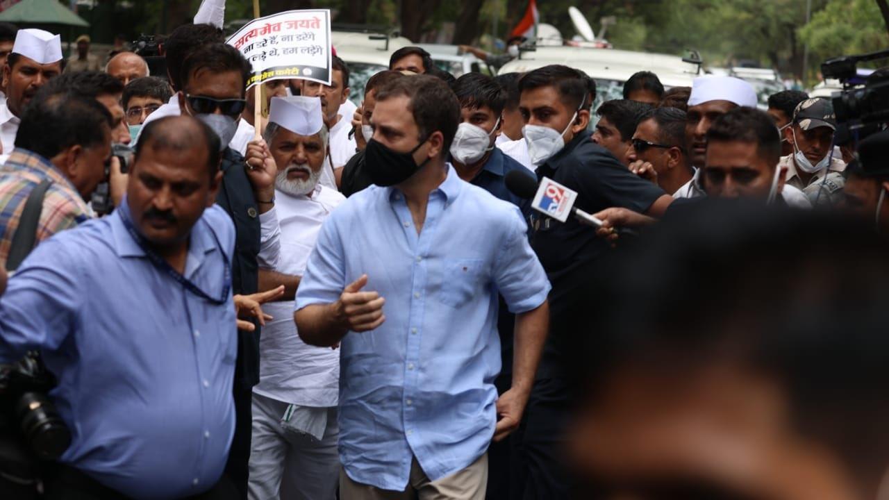 ED starts second round questioning of Rahul Gandhi in money-laundering case