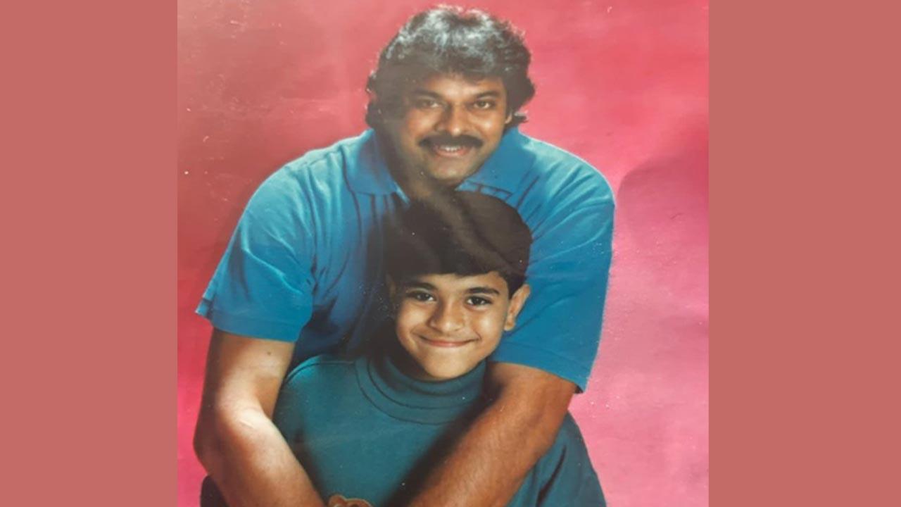 On Father's Day, Ram Charan shares never-seen-before pic with father Chiranjeevi