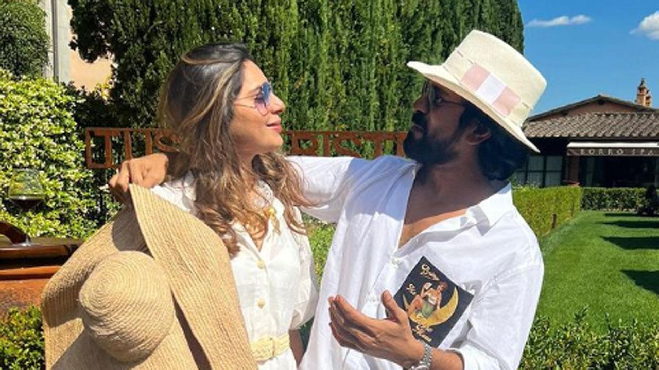 Ram Charan's wedding anniversary celebration with wife Upasana Konidela in Florence is all love
