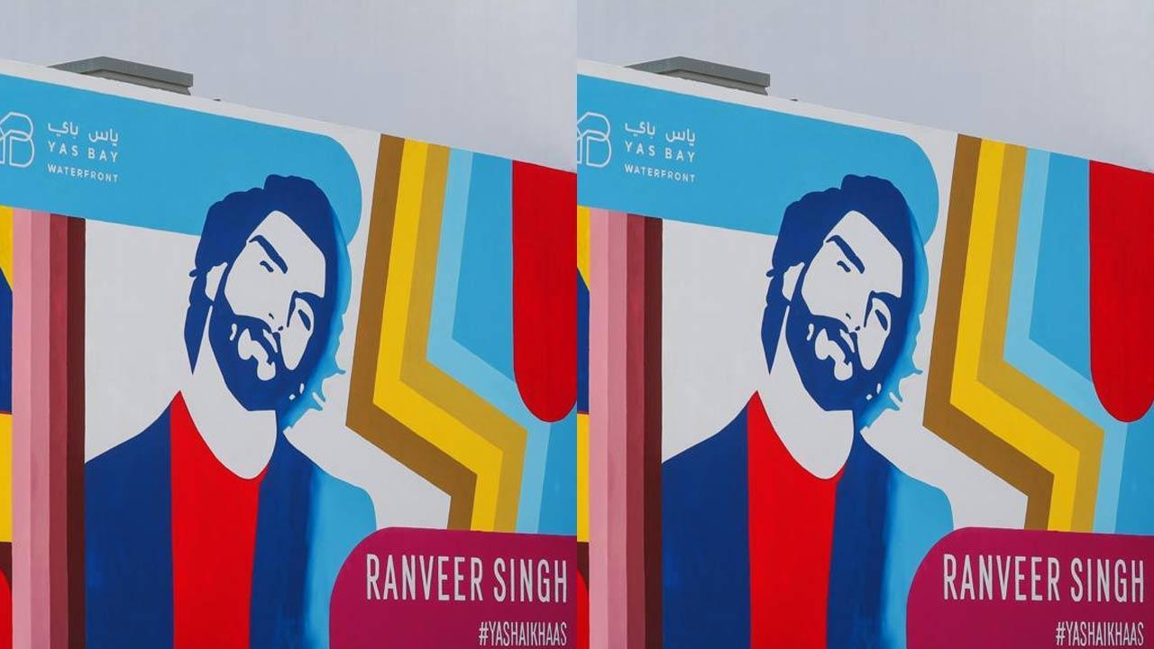 Ranveer Singh's mural unveiled in Abu Dhabi ahead of IIFA Awards 2022