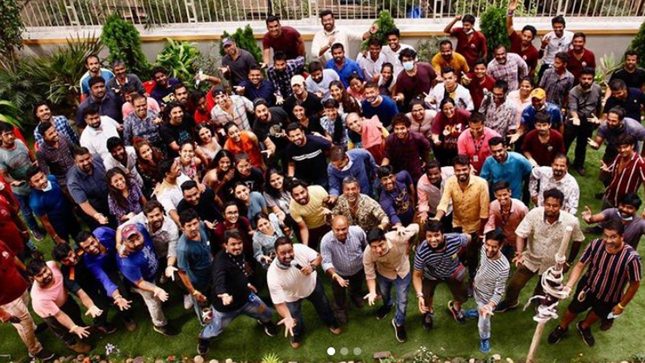 Rashmika Mandanna pens heartfelt message as she wraps shoot for 'Goodbye'