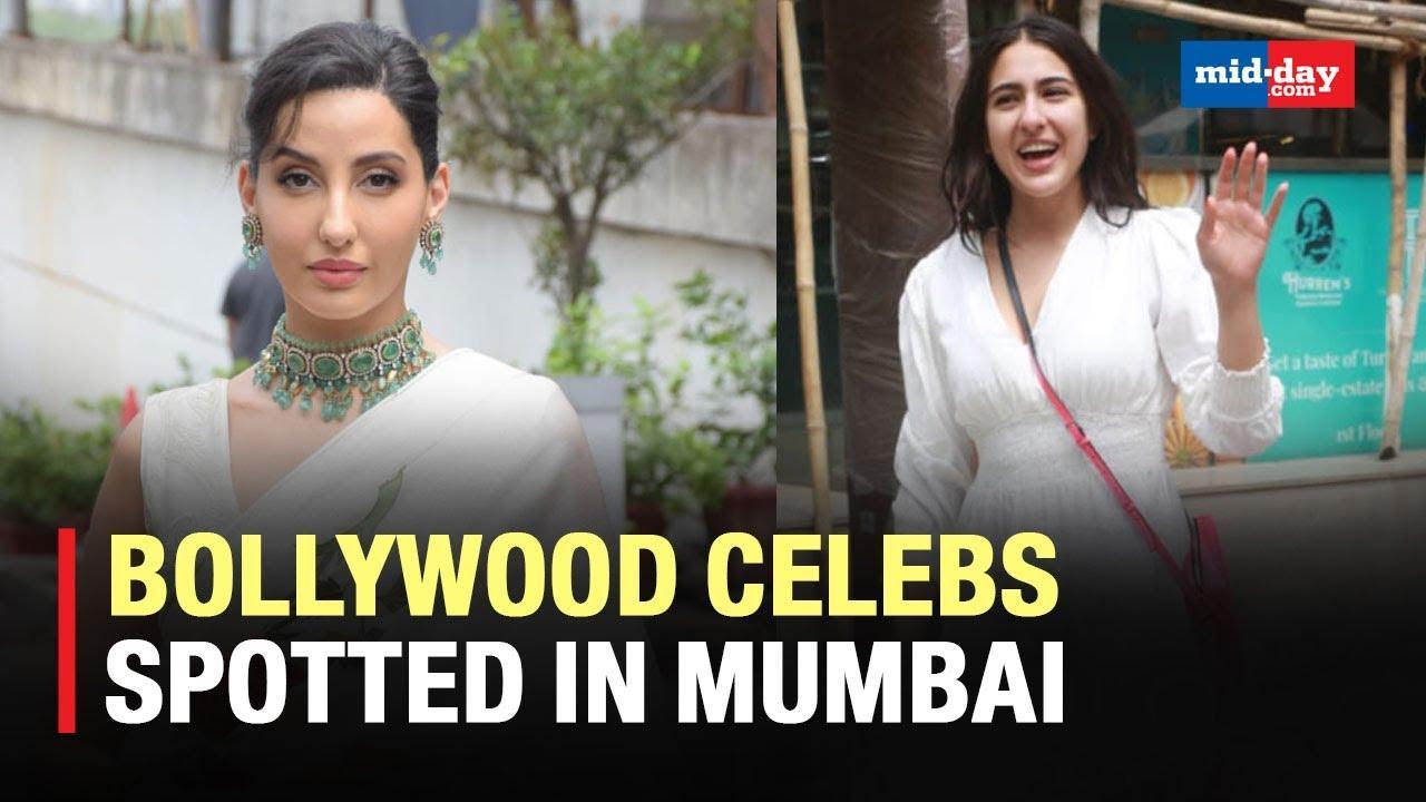 Sara Ali Khan, Nora Fatehi & Other B-Town Celebs Spotted In Mumbai