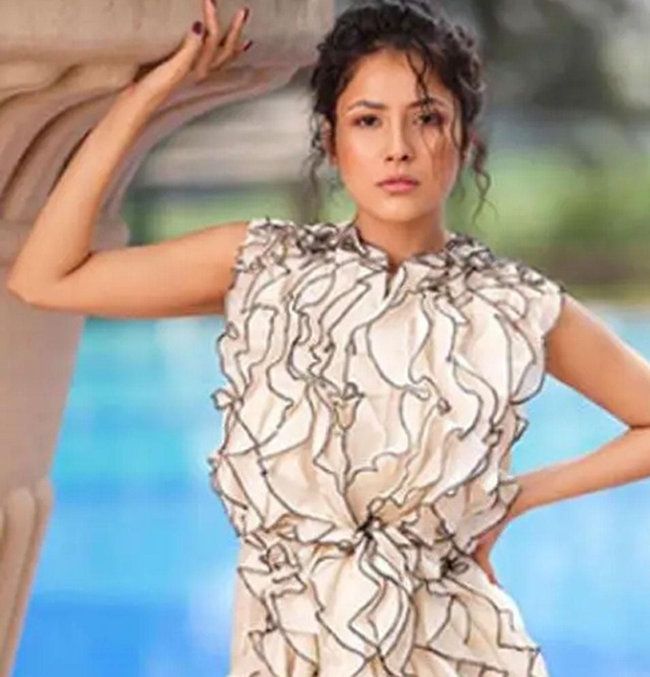 Also, recently, Shehnaaz Gill dropped a set of glimpses from an another photo shoot in a stunning beige corset pantsuit. The Bigg Boss 13 fame took to her Instagram handle and dropped some jaw-dropping glimpses in a beige-hued corset jumpsuit, flaunting her fashionable side. 