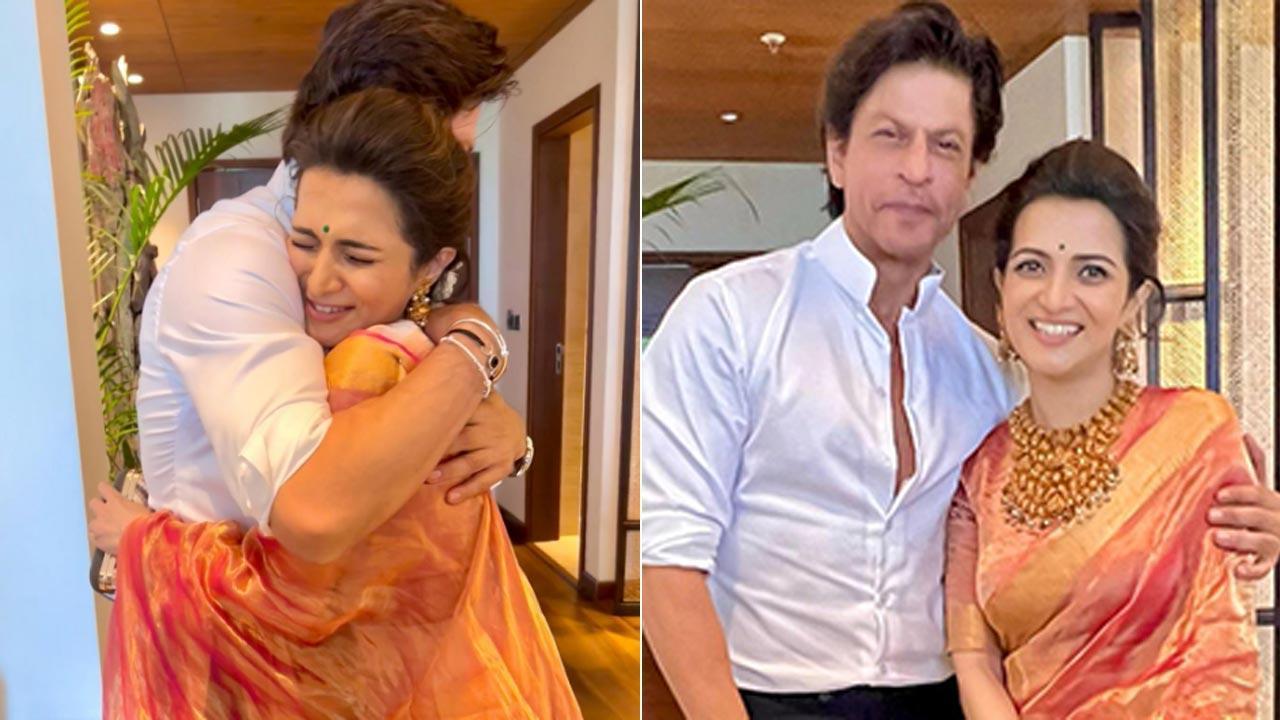 Shah Rukh Khan's pictures with Divyadarshini from Nayanthara's wedding go viral