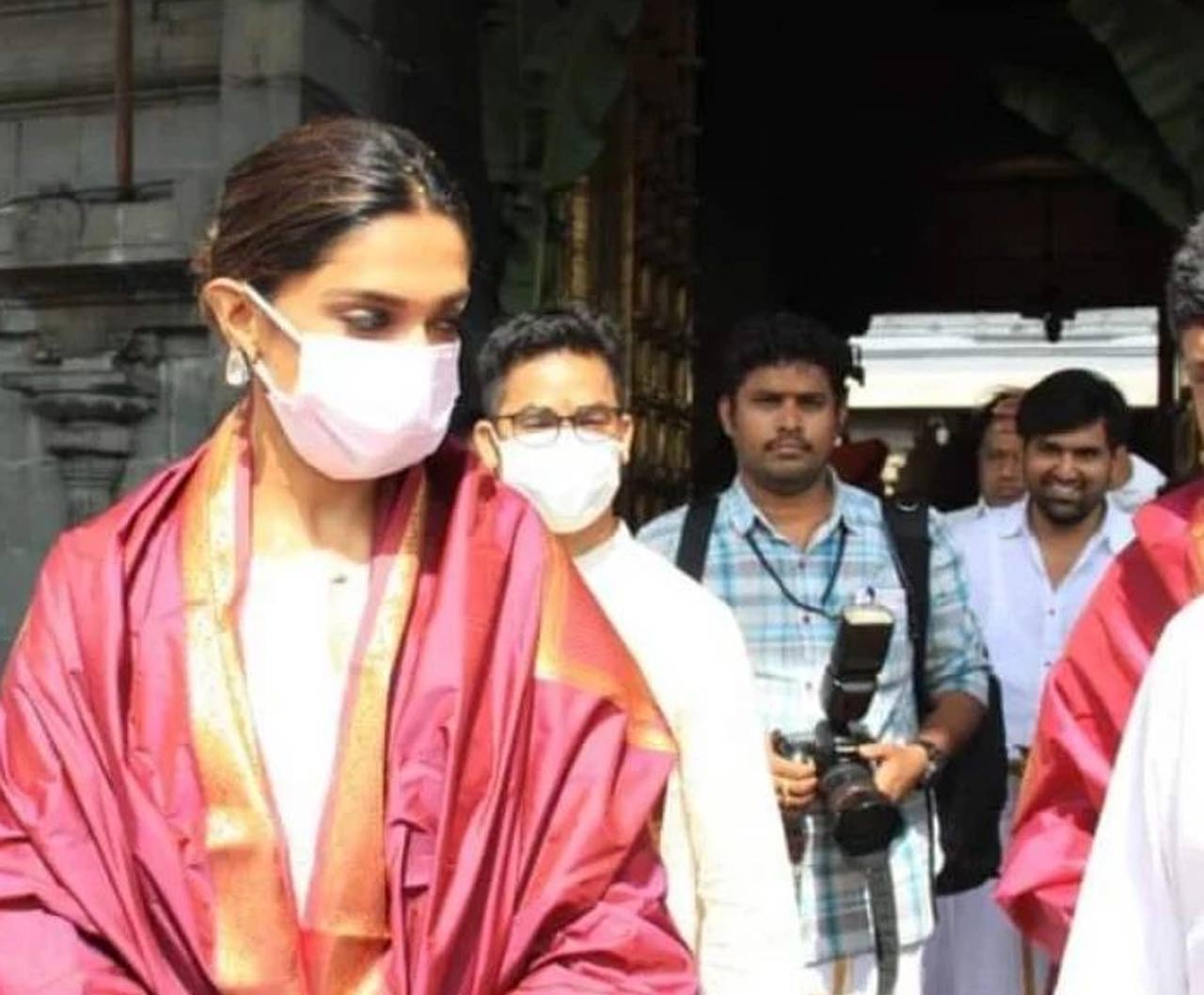After a hectic Cannes schedule, where she represented India as a jury member, Deepika Padukone recently took time out to visit Tirupati temple and celebrate her father Prakash Padukone's 67th birthday with the family.