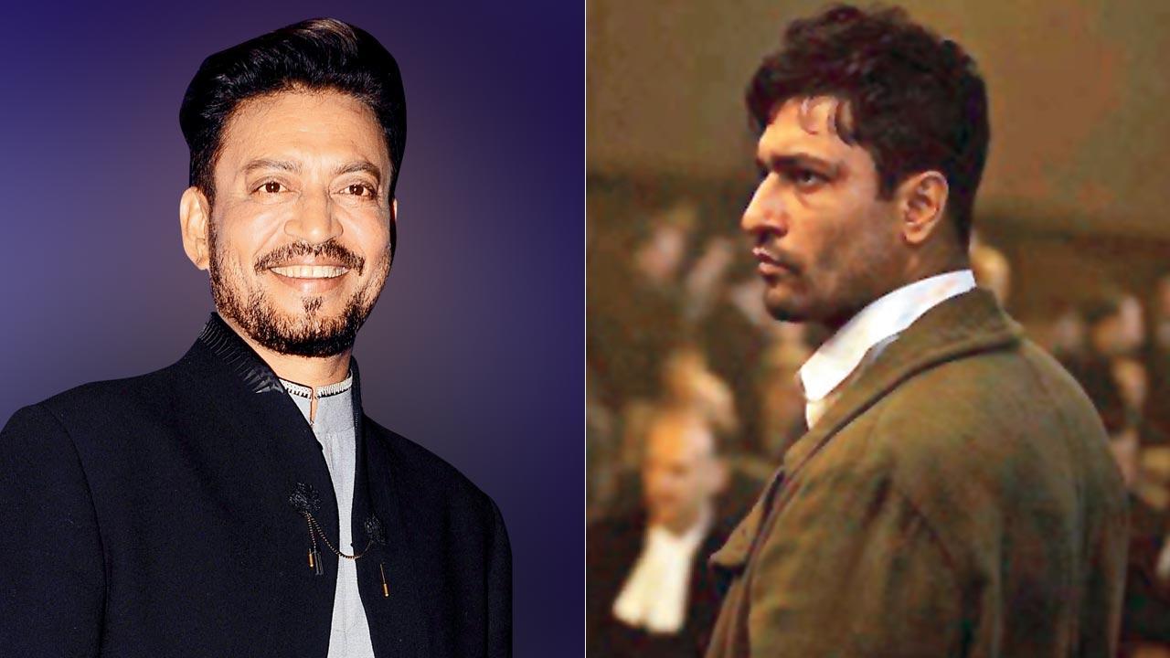 (From left) Irrfan was the original choice for the biopic; A still from the film 