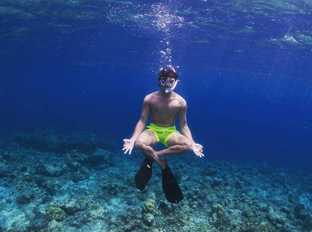 Sidharth Malhotra did the unthinkable, a Yoga pose underwater. Again, on this day last year, he wrote- 