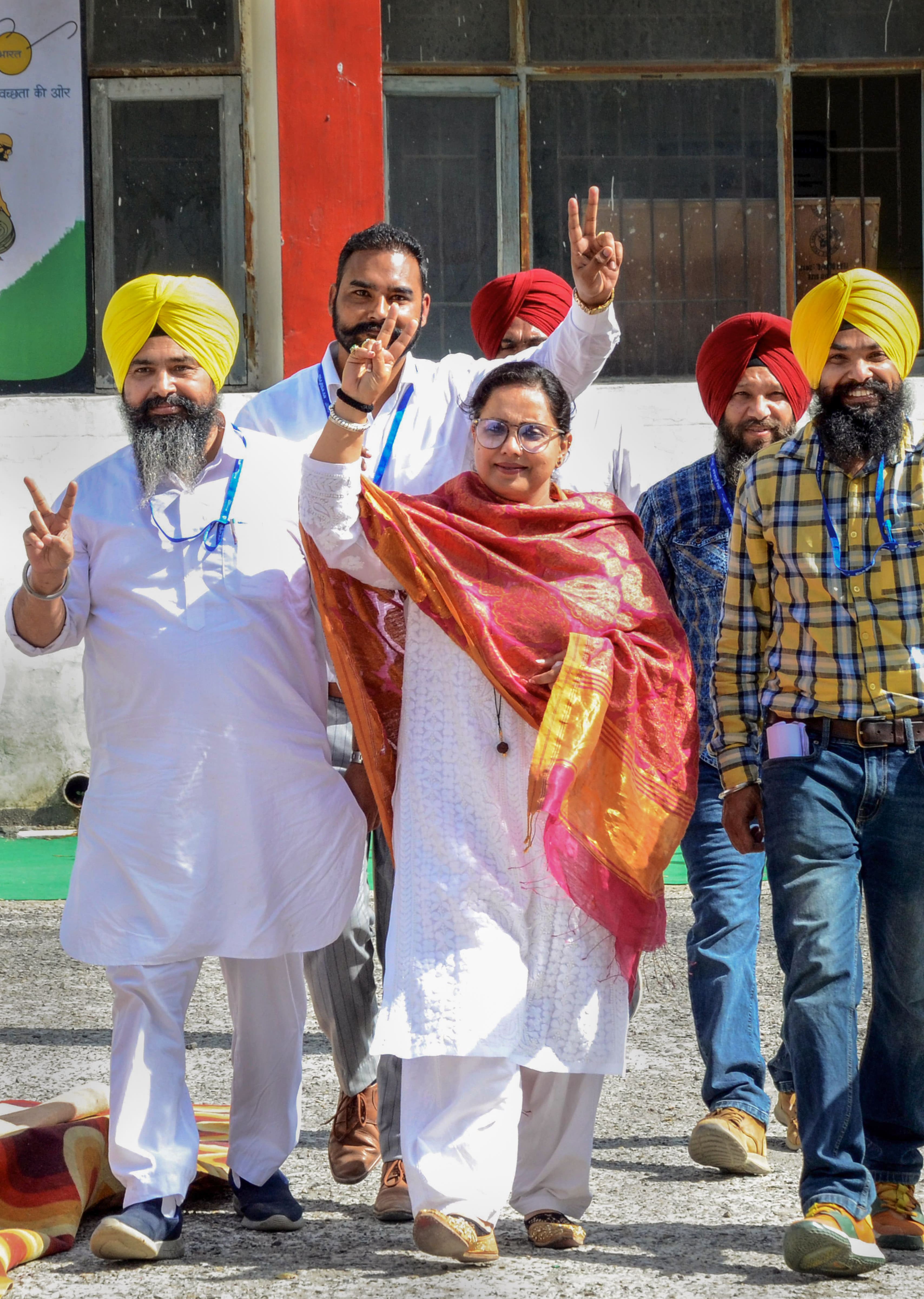 Aam Aadmi Party (AAP) candidate Jeevan Jyot Kaur defeated Congress chief Navjot Singh Sidhu and senior Shiromani Akali Dal (SAD) leader Bikram Singh Majithia on the Amritsar East Assembly seat in Punjab.