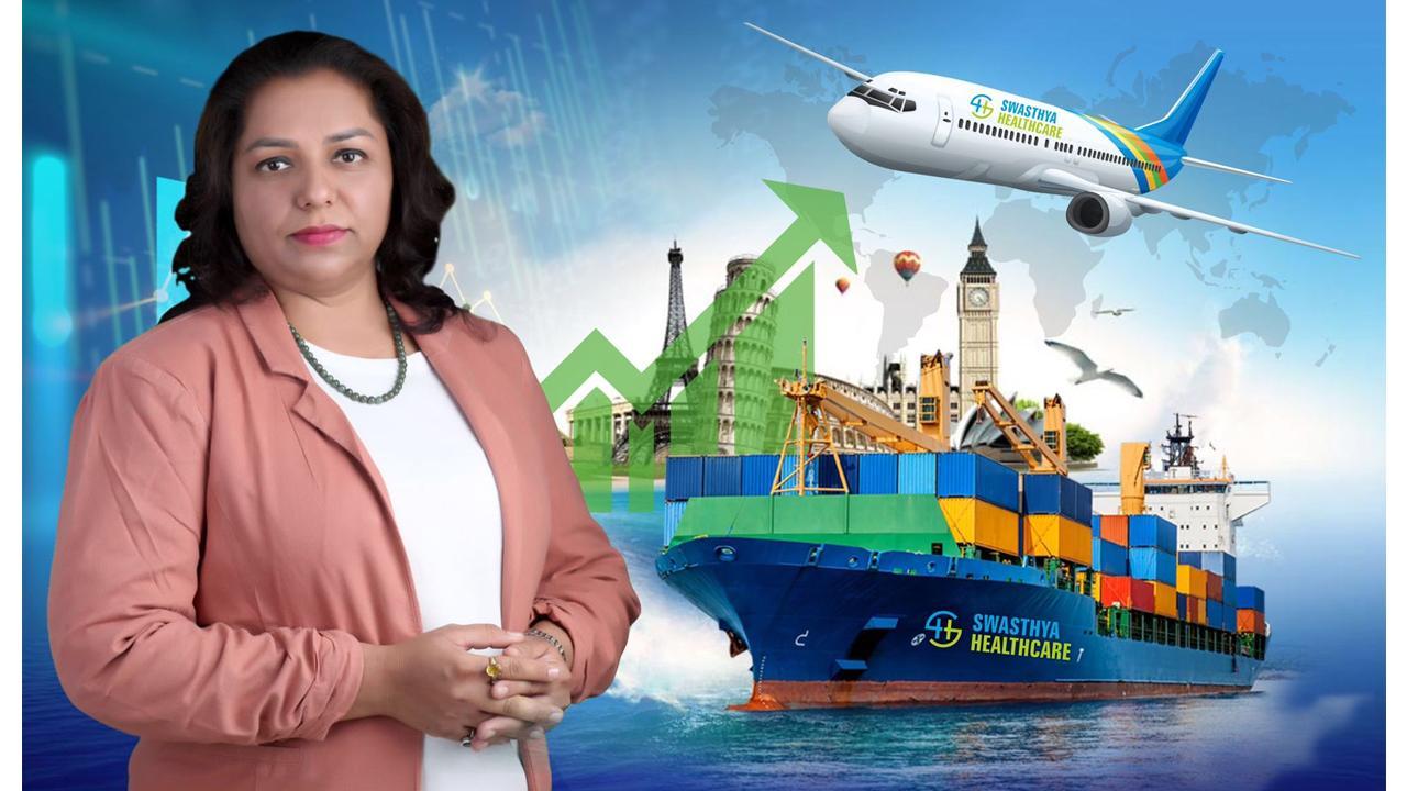 The face behind 100 Cr Pharma Export Business and a Women Entrepreneur - Aarti Deshpande