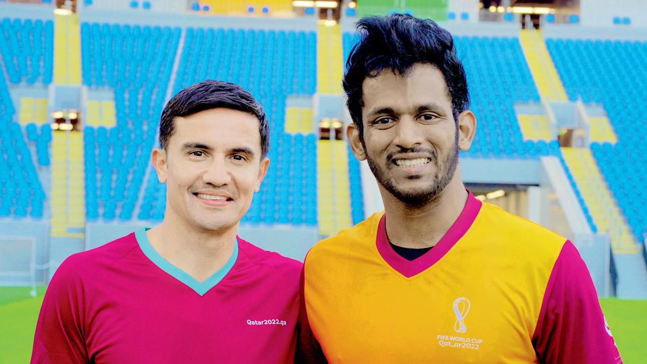 Tim Cahill and Archis Patil