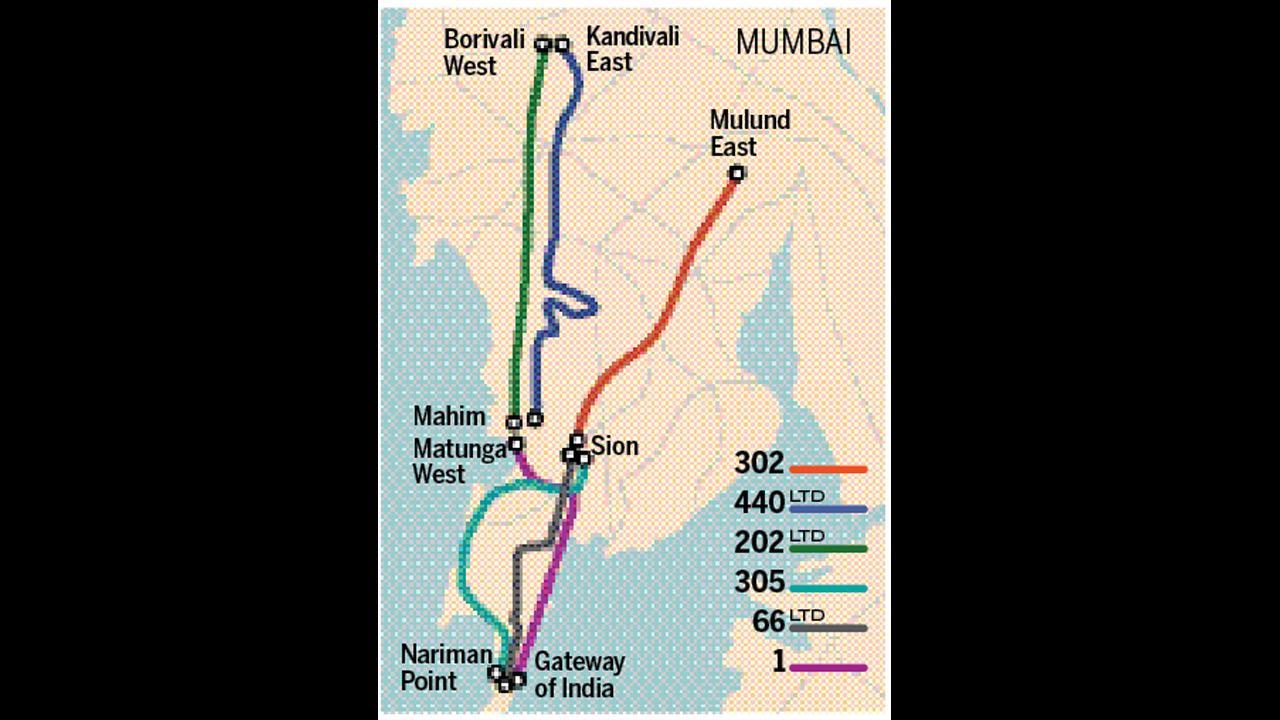 BEST rolls out buses for night-shift workers from 12 midnight to 5 am