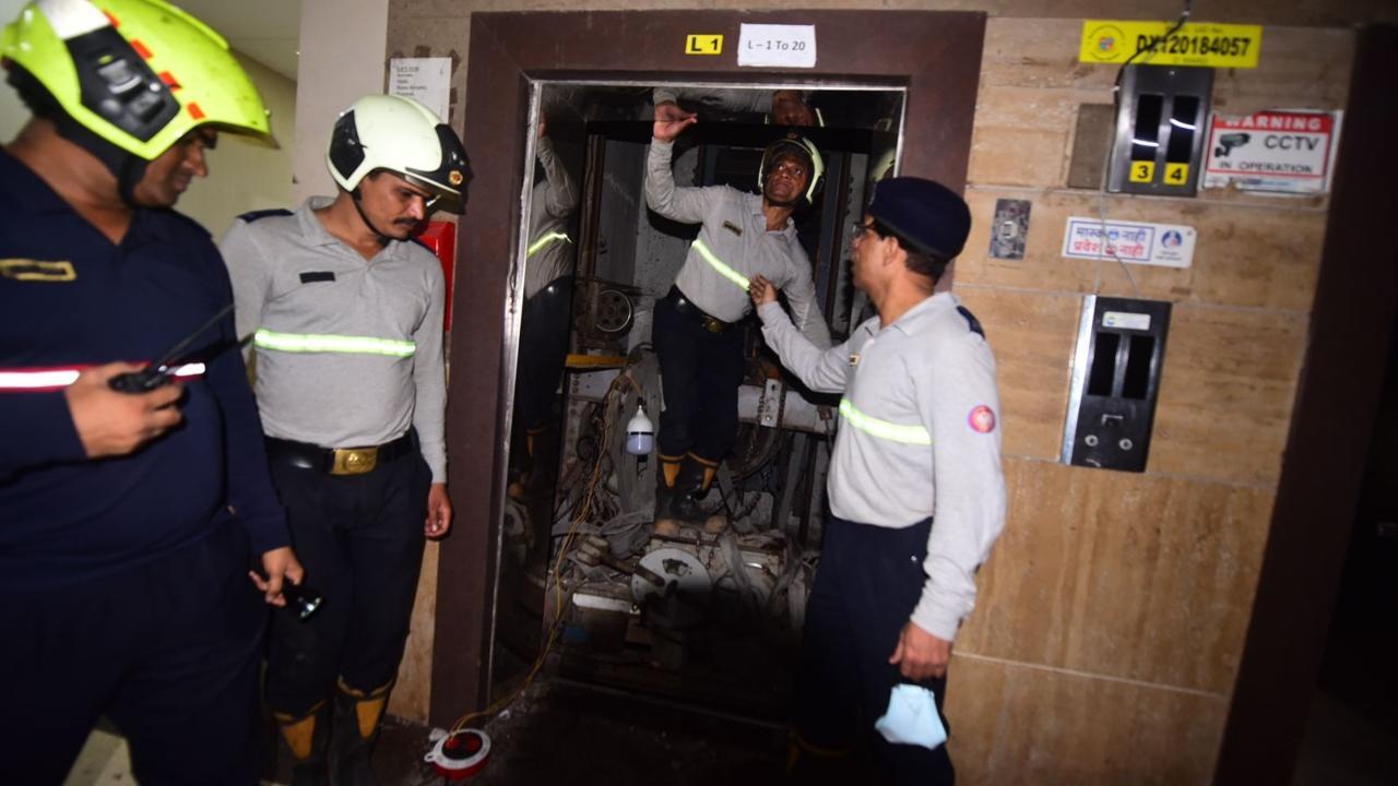 Mumbai: 1 dead, 1 injured in elevator crash in residential building