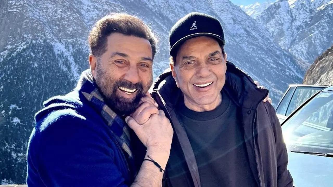 Dharmendra showers love on his 'most loving' son Sunny Deol