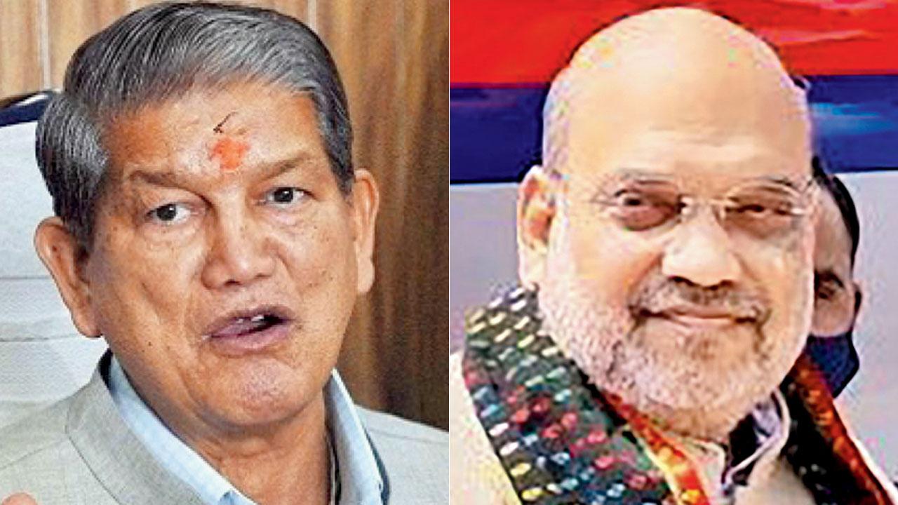 Harish Rawat, ex-CM and Amit Shah, Union home minister