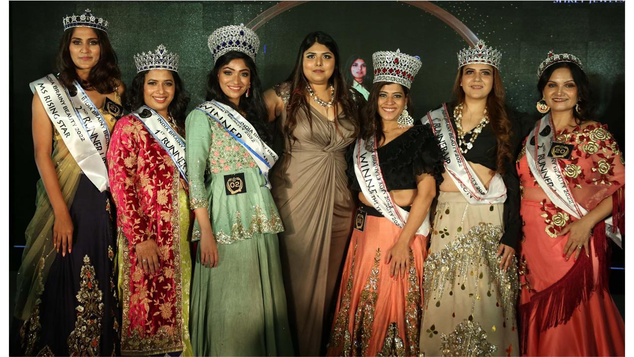 India Brainy Beauty 2022 pageant ends with a grand finale