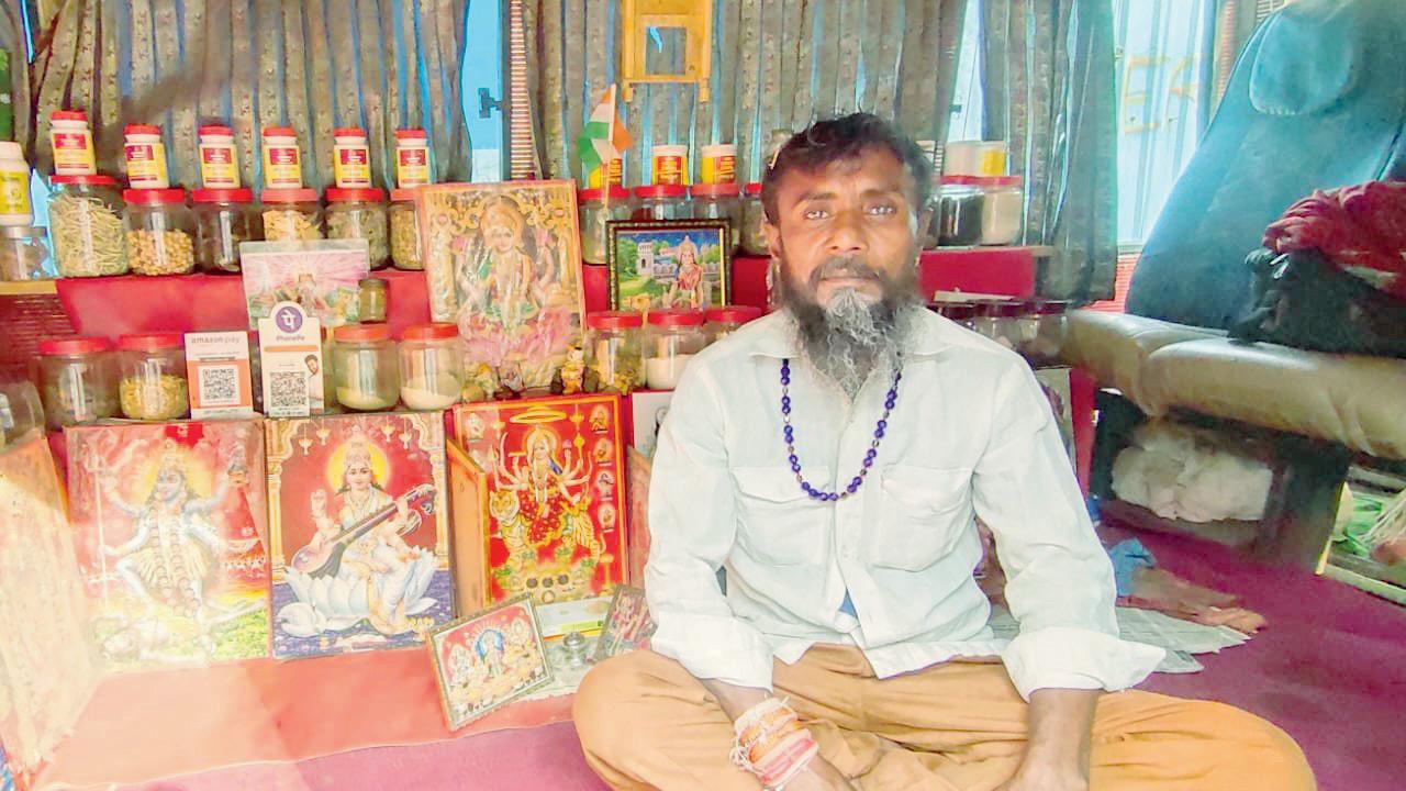 Dhoom Singh says the traffic police want him to move his medicine van