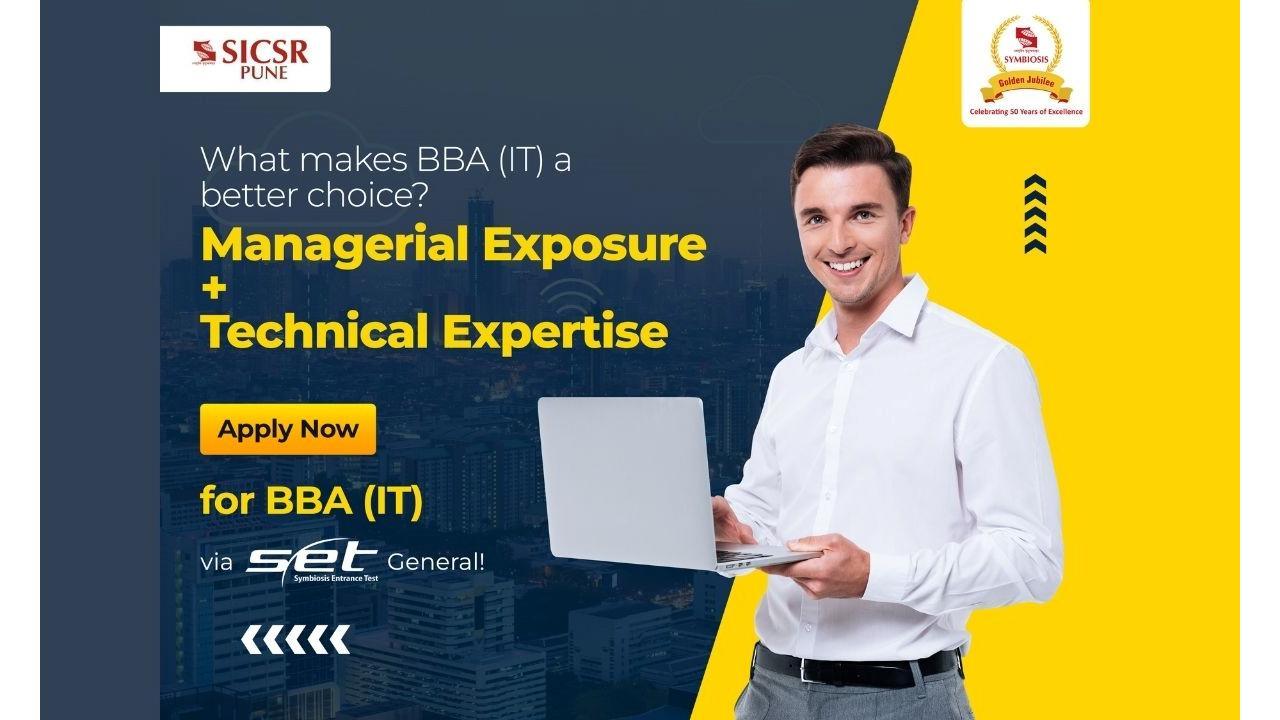 Applications open for BBA - IT at SICSR, register now via SET 2022