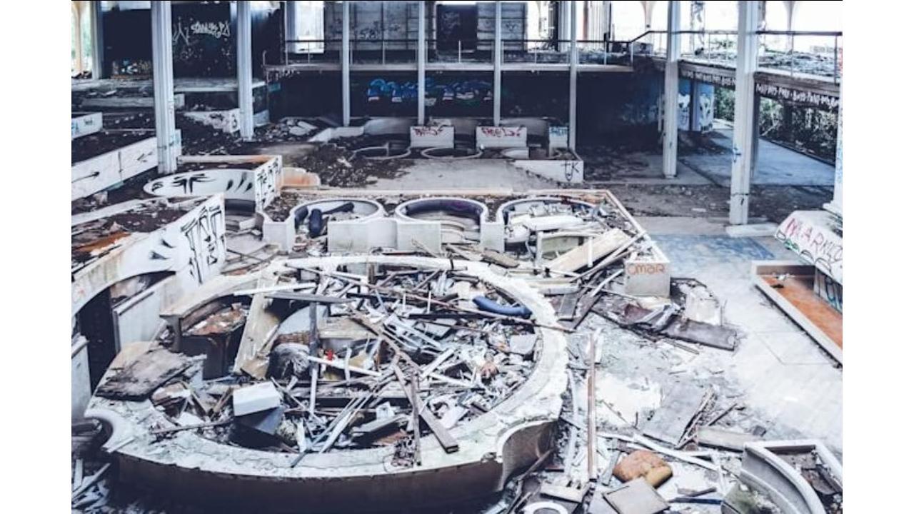 Fascinating abandoned Gaming Halls