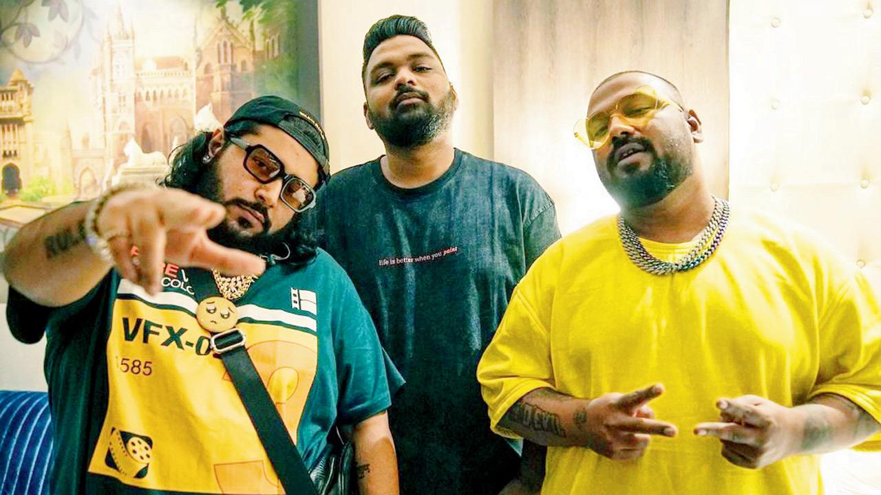 Gully Gang members.  Pics/Instagram 