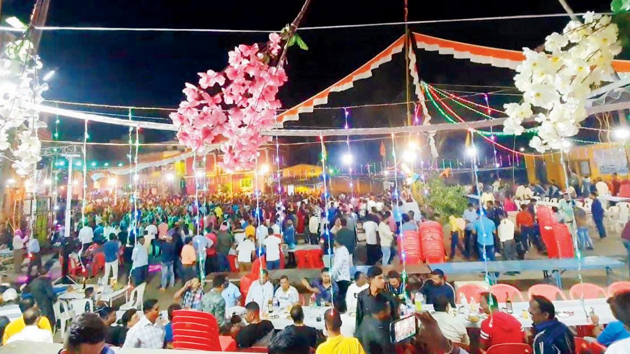 An earlier Holi celebration at the fishing hamlet of Khar Danda located at erstwhile Salsette Island, one of seven that made up what’s Mumbai today