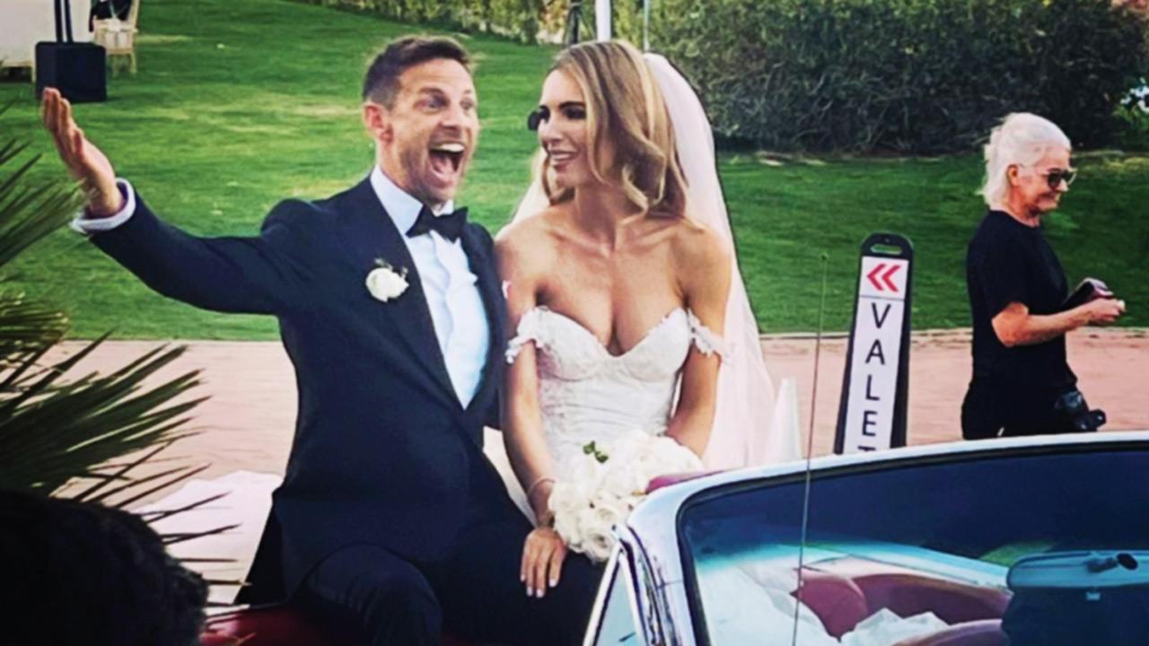 F1 star Jenson Button and model Britnny Ward are finally married!