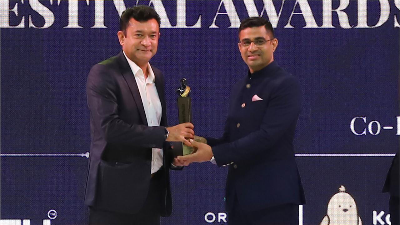 Kishan Mali Founder Of VARNi, Gets Felicitated At Dadasaheb Phalke International Film Festival Awards 2022