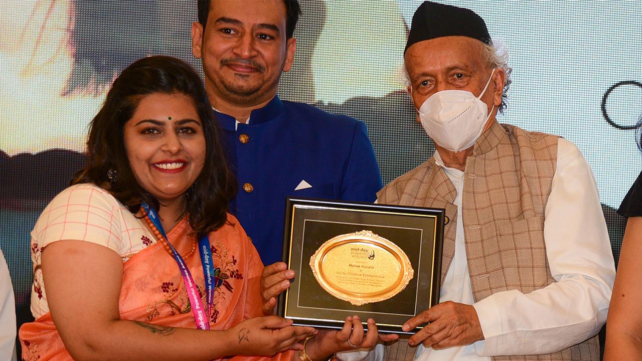 Mehek Purohit The Iconic Creative Entrepreneur of Mid-Day Powerful Women 2022