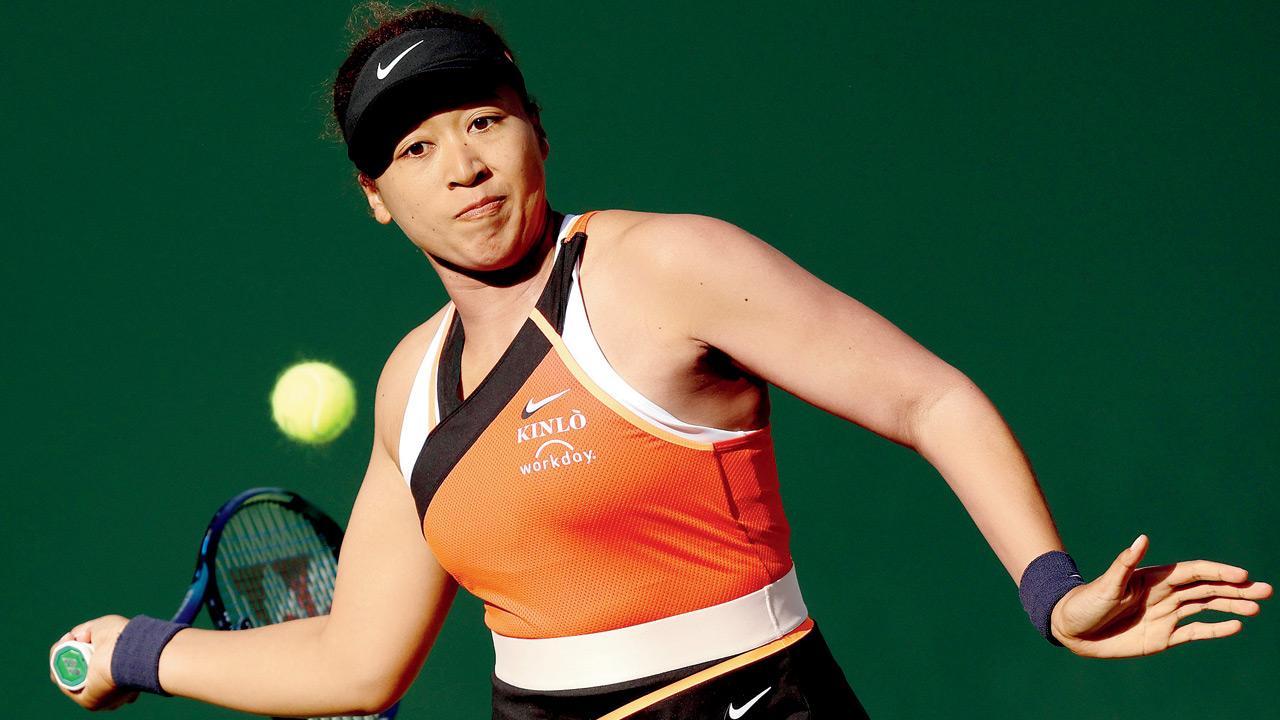 Osaka rallies past Stephens in Indian Wells Rd 1